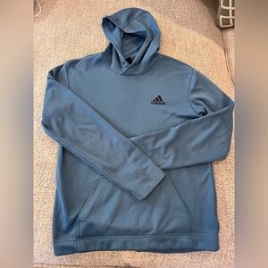 Adidas Men's Blue Hoodie